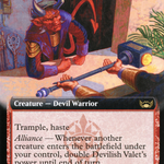 Devilish Valet (SNC-423) - Streets of New Capenna: (Extended Art)