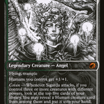 Sigarda, Champion of Light (MID-323) - Innistrad: Midnight Hunt: (Showcase)