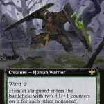 Hamlet Vanguard (VOW-389) - Innistrad: Crimson Vow: (Extended Art)