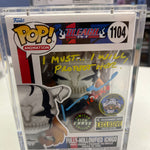 Bleach POP! Anime Fully Hollow Ichigo Chase #1104 collectible figure signed, featuring detailed hollow form and vibrant colors.
