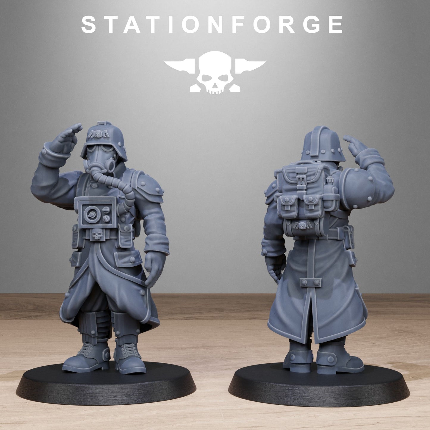 3D Printed GrimGuard Vigils by StationForge Miniatures