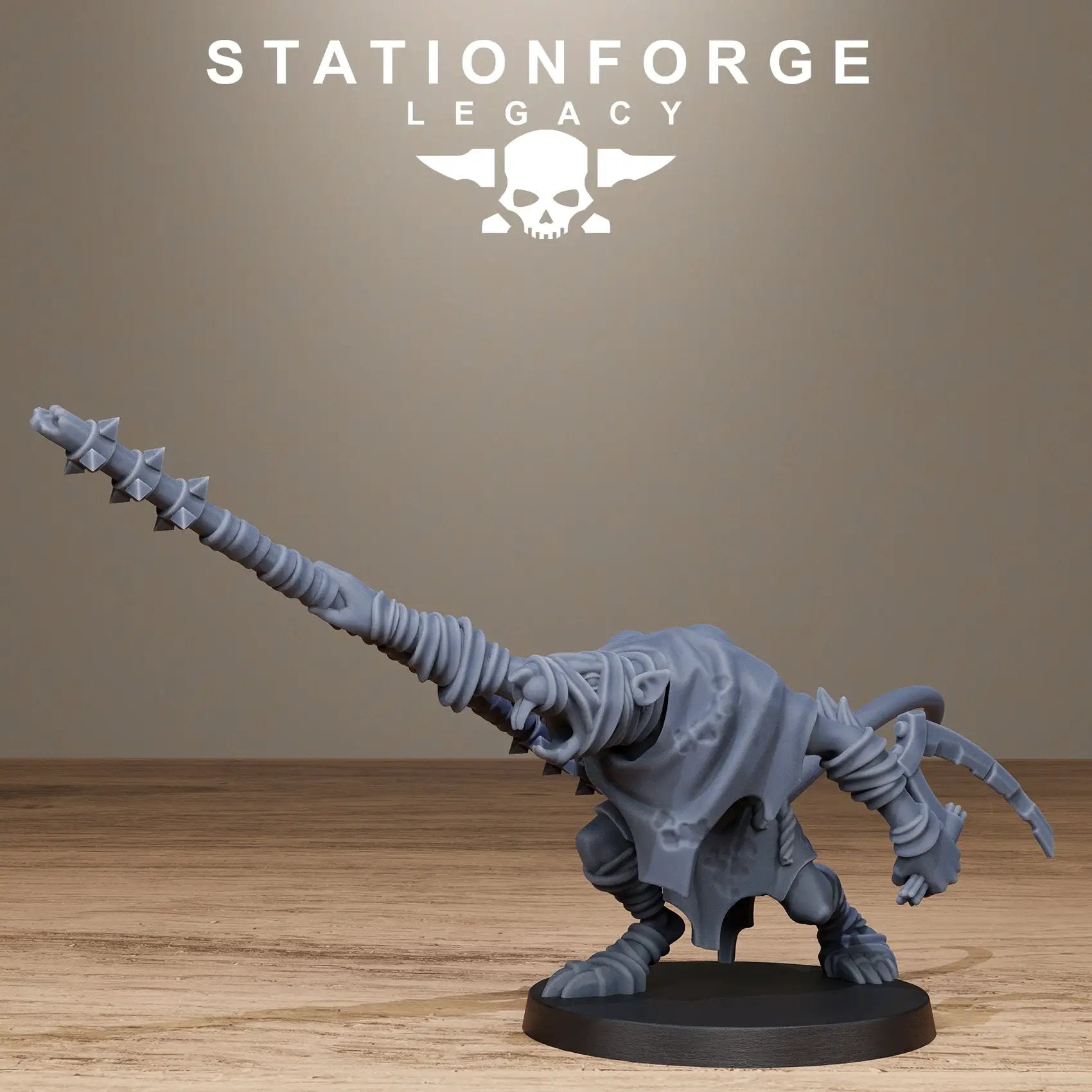 3D Printed Rotfang Plague Bearers by Stationforge Legacy Miniatures by Last Hope Miniatures