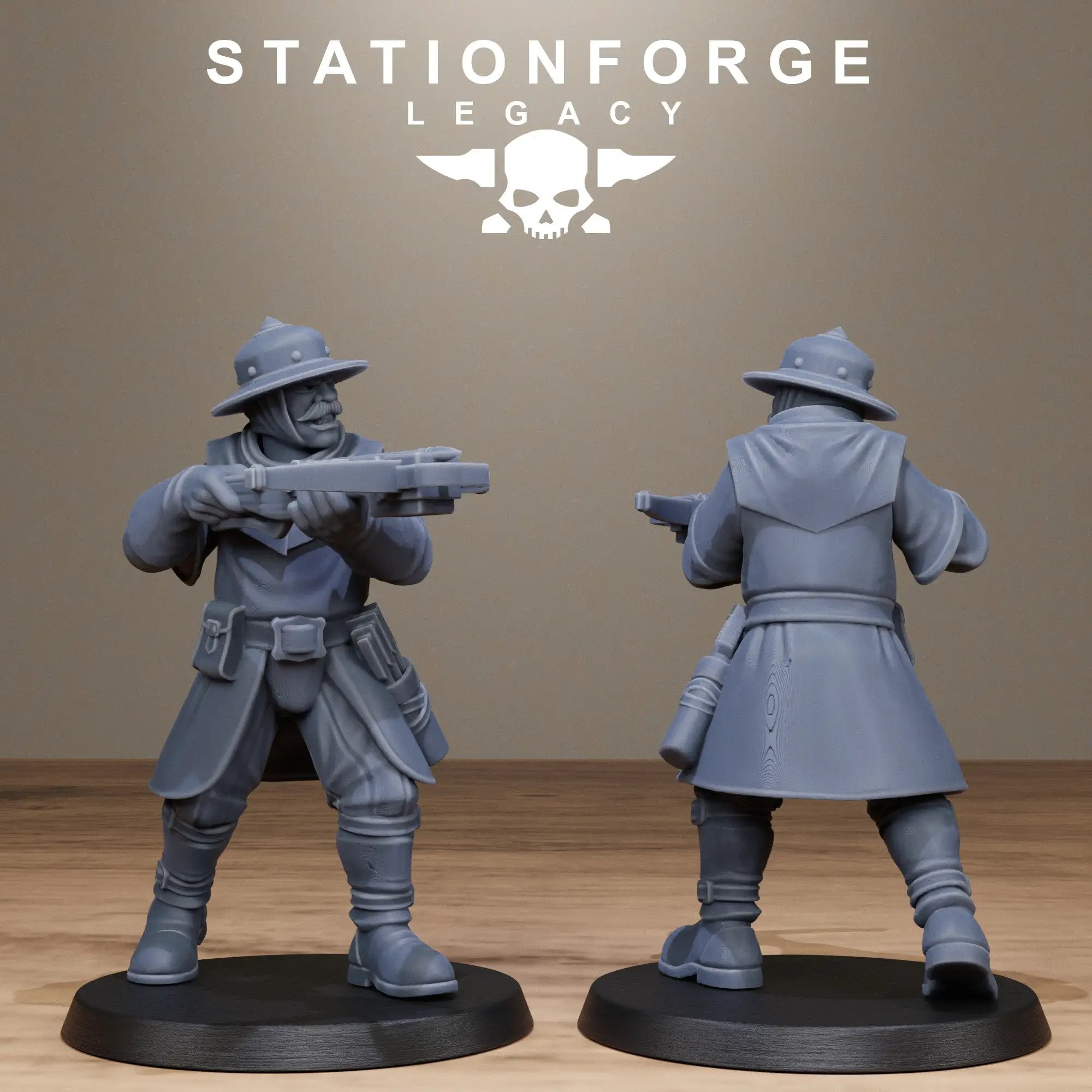 3D Printed Thorncrest Hunters by StationForge Miniatures by Last Hope Miniatures