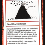 Problematic Volcano (CMB1-060) - Mystery Booster Playtest Cards 2019
