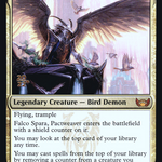 Falco Spara, Pactweaver (PRE-186) - Streets of New Capenna Promos Foil