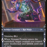 Nezumi Prowler (NEO-344) - Kamigawa: Neon Dynasty: (Showcase)