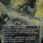 Puresteel Paladin (CMM-627) - Commander Masters (Borderless)