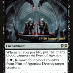 Font of Agonies (PRE-74S) - Ravnica Allegiance Promos Foil
