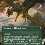 Ancient Bronze Dragon (CLB-369) - Commander Legends: Battle for Baldur's Gate (Borderless)