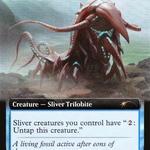 Scuttling Sliver (SLD-623) - Secret Lair Drop: (Extended Art) Foil