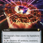 Nevinyrral's Disk (CMR-696) - Commander Legends: (Extended Art)