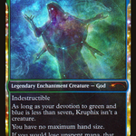 Kruphix, God of Horizons (SLD-073) - Secret Lair Drop: (enchantment, Showcase) Foil