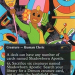 Shadowborn Apostle (SLD-686) - Secret Lair Drop (Borderless) Foil