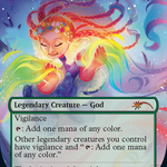 Esika, God of the Tree // The Prismatic Bridge (SLD-1208) - Secret Lair Drop (Borderless)