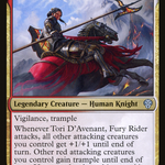 Tori D'Avenant, Fury Rider (DMU-223) - Dominaria United