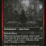 Curse of Shaken Faith (DBL-134) - Innistrad: Double Feature