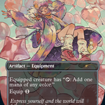 Paradise Mantle (SLD-1236) - Secret Lair Drop (Borderless)