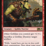 Goblin Trashmaster (PPM20-144P) - Core Set 2019 Promos