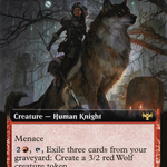 Kessig Wolfrider (VOW-379) - Innistrad: Crimson Vow: (Extended Art)