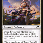 Seven-Tail Mentor (NEO-036) - Kamigawa: Neon Dynasty