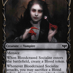 Bloodcrazed Socialite (VOW-288) - Innistrad: Crimson Vow: (Showcase)