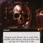 Vampiric Tutor (CMR-656) - Commander Legends: (Extended Art)