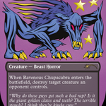Ravenous Chupacabra (SLD-305) - Secret Lair Drop (Borderless)