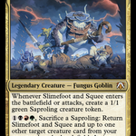 Slimefoot and Squee (PRE-447) - March of the Machine Commander