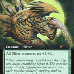 Might Sliver (SLD-652) - Secret Lair Drop: (Extended Art) Foil