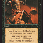 Demonic Tutor (FBB-) - Foreign Black Border