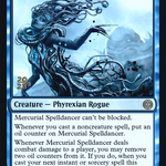 Mercurial Spelldancer (PRE-061) - Phyrexia: All Will Be One Promos Foil
