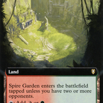 Spire Garden (CLB-606) - Commander Legends: Battle for Baldur's Gate: (Extended Art)