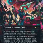 Shadowborn Apostle (SLD-688) - Secret Lair Drop (Borderless) Foil