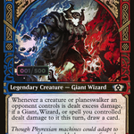Aegar, the Freezing Flame (MUL-161) - Multiverse Legends: (Showcase) Foil
