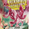 Pink matte sleeves for standard size trading cards, 60-count pack from THE MIGHTY HOBBY SHOP.