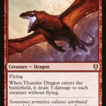 Thunder Dragon (CLB-810) - Commander Legends: Battle for Baldur's Gate