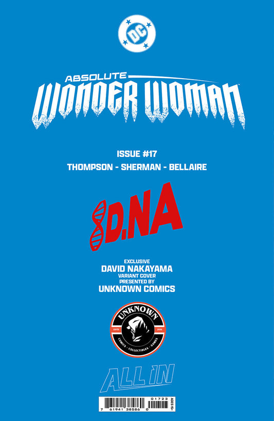 ABSOLUTE WONDER WOMAN #17 DAVID NAKAYAMA  Megacon 2026 EXCLUSIVE VAR (02/25/2026)