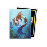 Brushed art sleeves called The Cinderfin by THE MIGHTY HOBBY SHOP, featuring detailed, colorful aquatic-inspired designs.