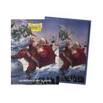 Brushed art sleeves for Christmas 2025 by THE MIGHTY HOBBY SHOP, featuring detailed holiday-themed designs on fabric sleeves.