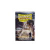 Clear matte outer sleeves for trading cards, designed by THE MIGHTY HOBBY SHOP, shown in a close-up image.