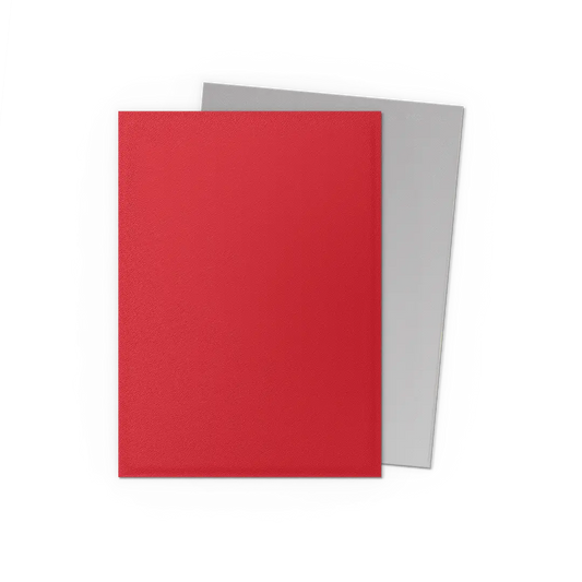 Dragon Shield: Crimson & Silver - Matte Dual Sleeves