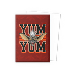 Gremlins Stripe Brushed Art Sleeves in standard size, featuring colorful stripe design and branded by THE MIGHTY HOBBY SHOP.