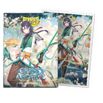 Matte art sleeves for trading cards featuring Jin, Fate Defiant from Grand Archive, standard size, with detailed artwork design.
