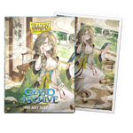 Matte art sleeves featuring Kongming, Wayward Maven from Grand Archive, standard size, with detailed fantasy character artwork.