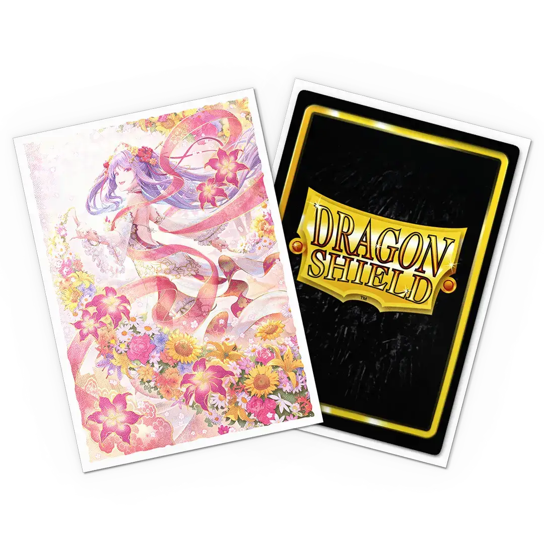 Grand Archive Diao Chan Idyll Corsage figure with matte art sleeves, standard size, detailed costume, and elegant design.