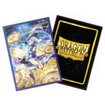 Grand Archive Chronowarp matte dual art sleeves featuring detailed character artwork, designed for collectible trading cards.