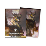Legendary Series The Ur-Dragon matte dual art sleeves featuring dragon artwork, designed for collectible trading cards.