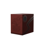 Blood Red Double Shell armor piece from THE MIGHTY HOBBY SHOP, showing detailed, glossy plastic shell with intricate design.