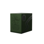 Forest green double shell backpack from THE MIGHTY HOBBY SHOP with sturdy design and multiple compartments.