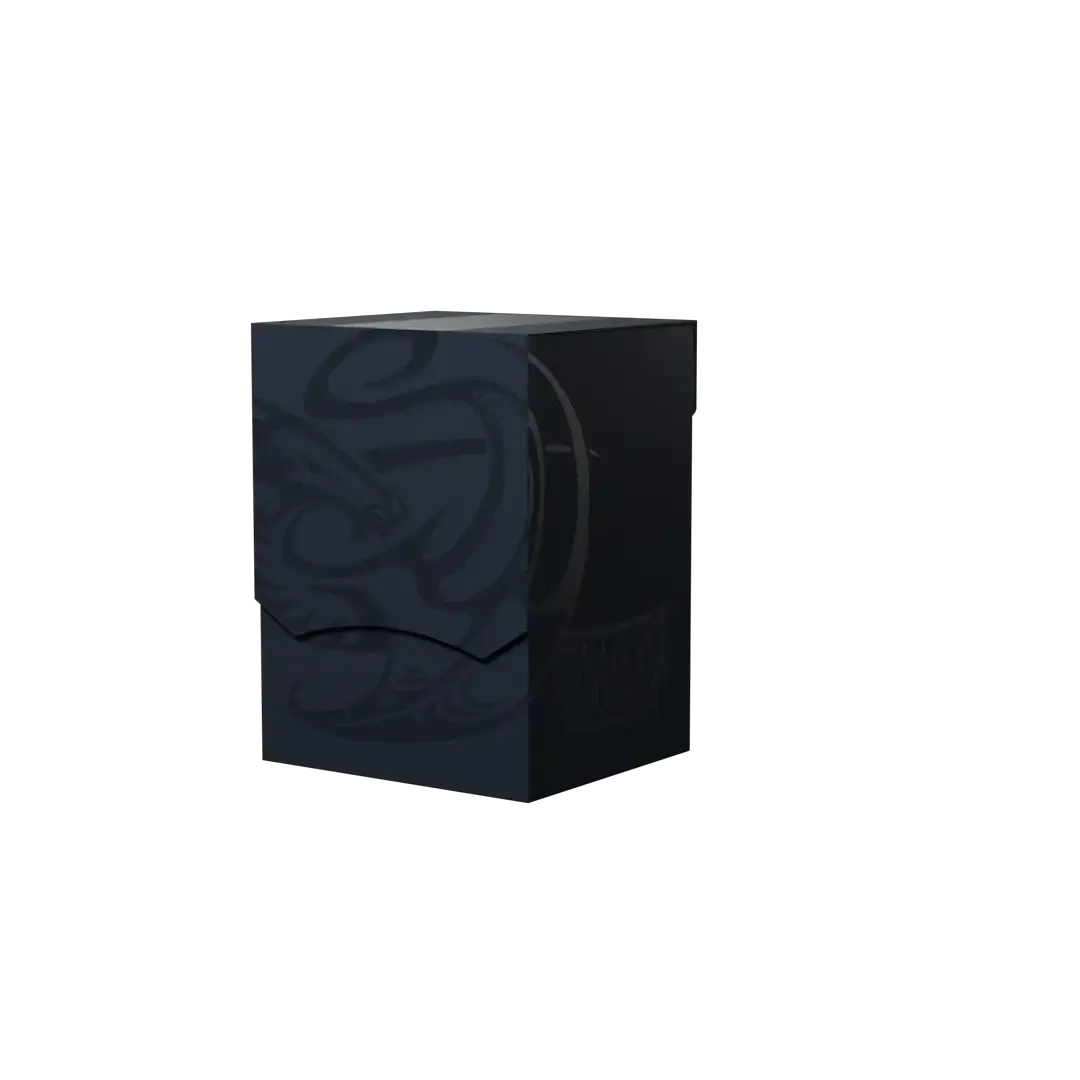 Midnight blue deck shell from THE MIGHTY HOBBY SHOP, showcasing a sleek, durable gaming accessory with detailed design.